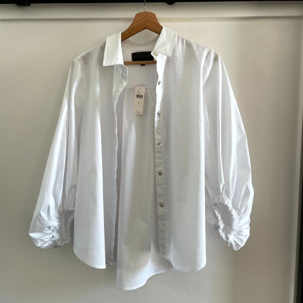 Anthropologie Button Down Shirt With Tag Size Small